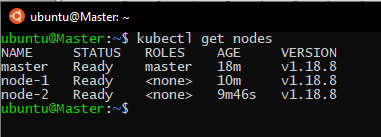 checking nodes status