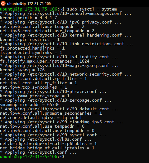 setting iptables 